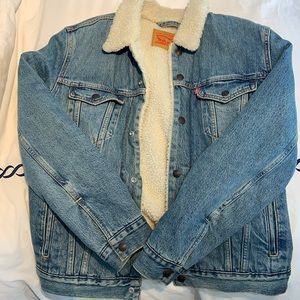 Levi’s Sherpa Trucker Denim Jacket